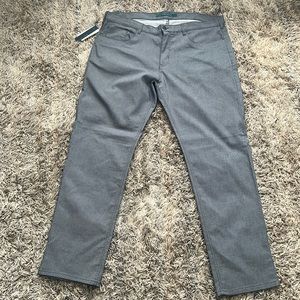 Perry Ellis Charcoal Men's Dress Pants